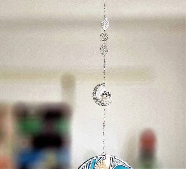 妖精の森3』グラスアートサンキャッチャーオーナメント | iichi 日々の