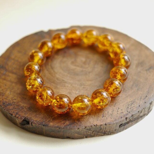 バルティックアンバーブレスレット 008