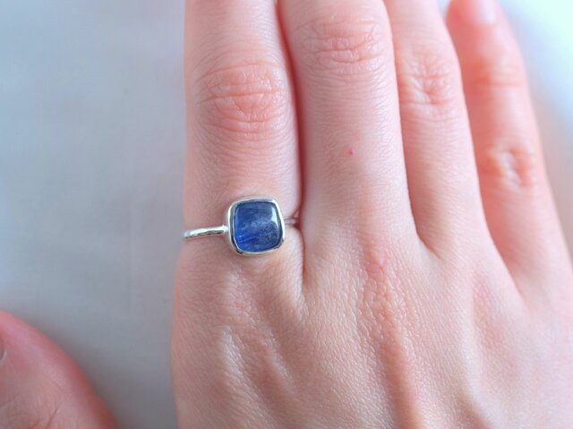 Kyanite ring カイヤナイト シルバーリング silver925
