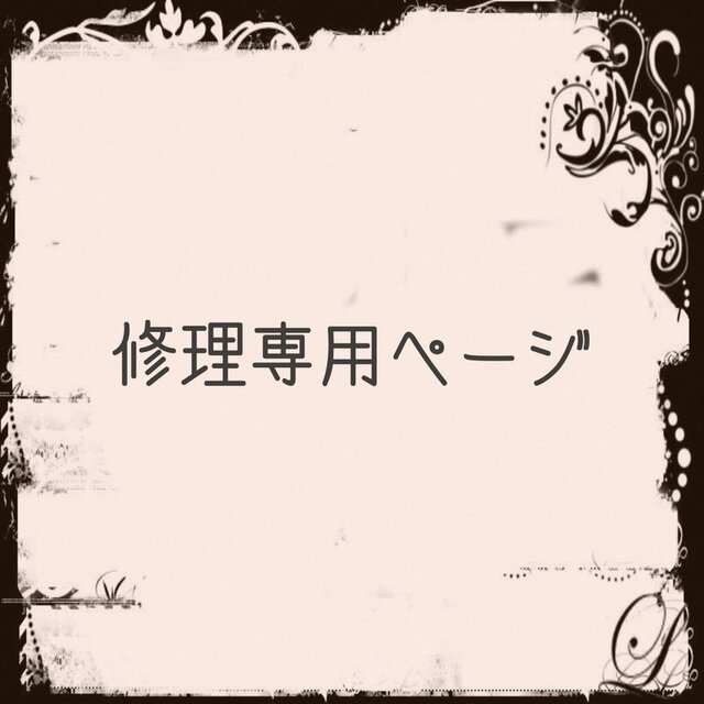 修理専用ページ