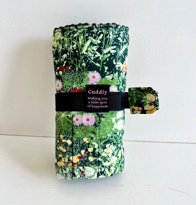 すべり止め付きペン入れ(草原の花）4