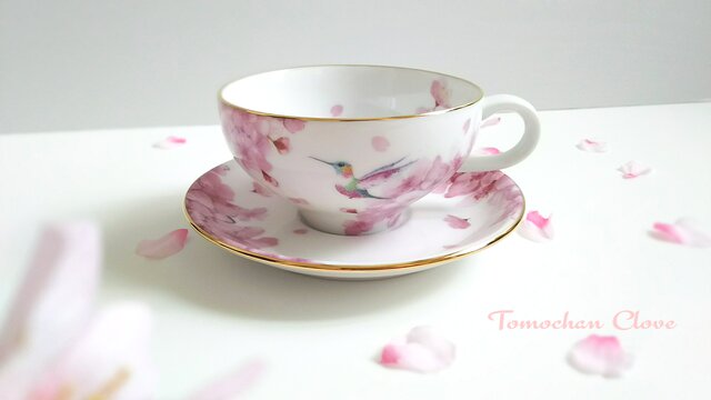 桜のカップ&ソーサー 1客(この品限り) | iichi 日々の暮らしを心地よく