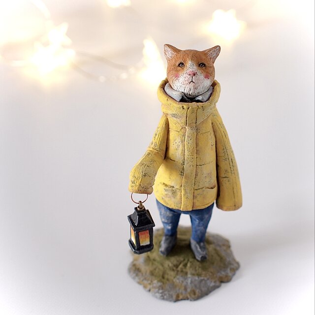 貴方が迷わぬように　(塑像)