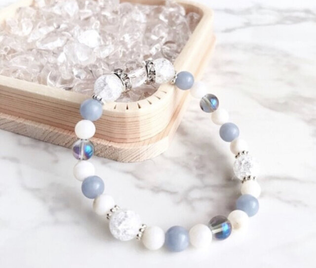 マザーオブパール、ブルームーンストーン、幸運、開運、御守り ☆子宝＆安産祈願☆子育てのお守り☆親子関係の改善☆天然石