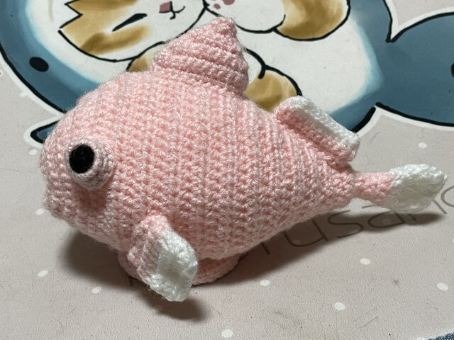 d*7様 にやにや金魚くんの編みぐるみブローチ〇 Crochet] How to crochet a Goldfish 1/2 How to crochet a