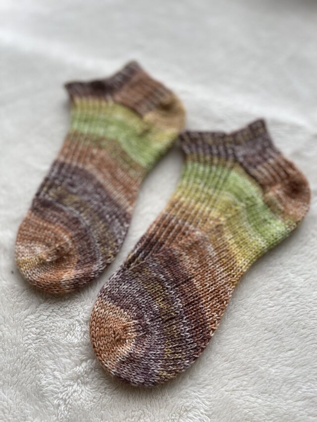 No.1085 手編み靴下COSIMA