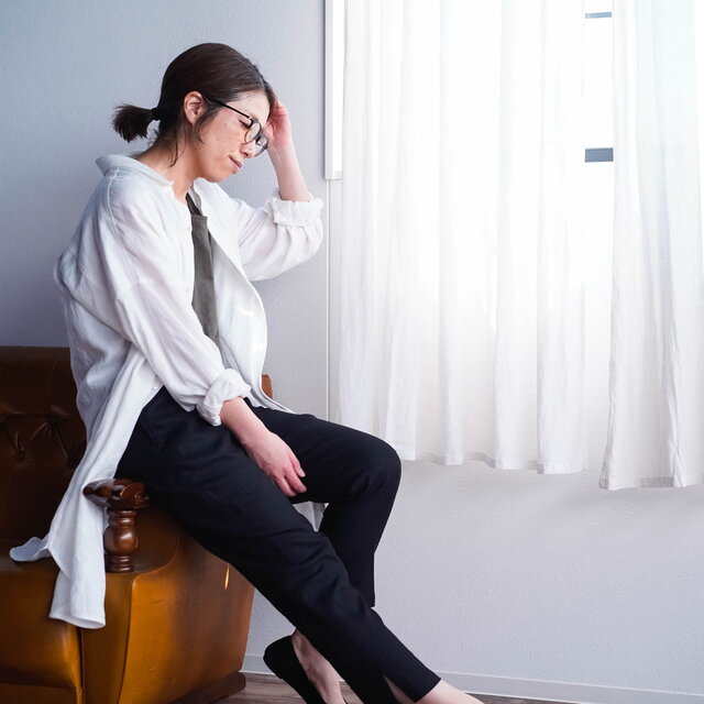 さ*だ様 wafu 麗しのサブリナパンツsサイズ（0）リネンソロテックス ブラッ