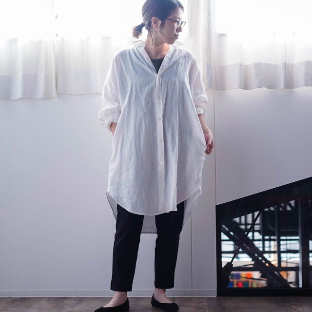 さ*だ様 wafu 麗しのサブリナパンツsサイズ（0）リネンソロテックス