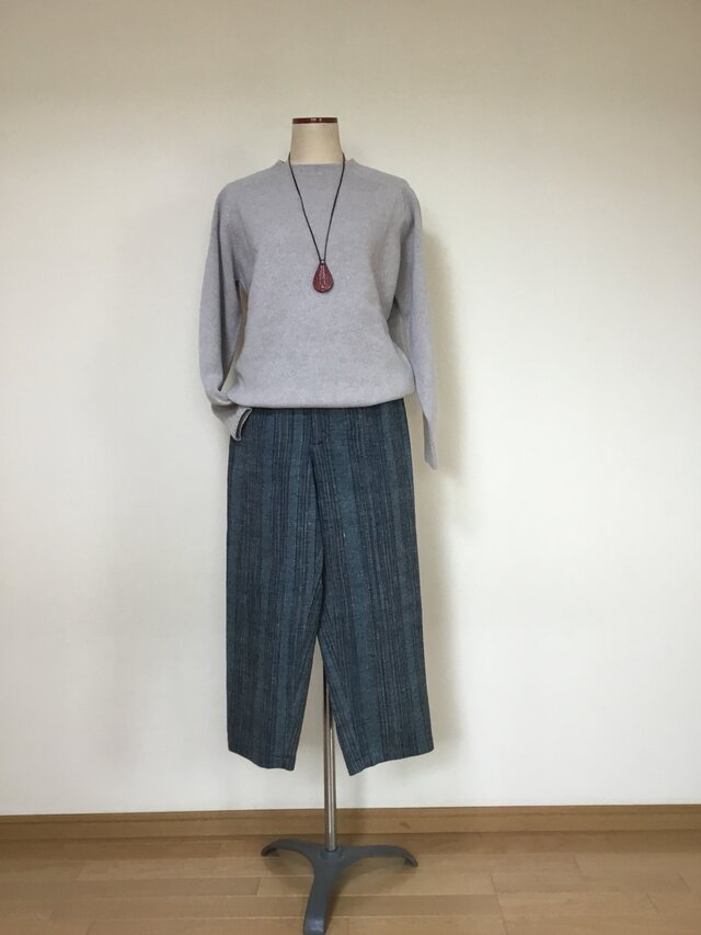 紬のパンツ