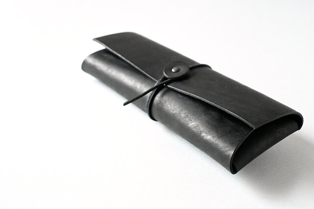 玉紐ペンケース BLACK | iichi 日々の暮らしを心地よくする 玉紐ペンケース BLACK | iichi 日々の暮らしを心地よくする