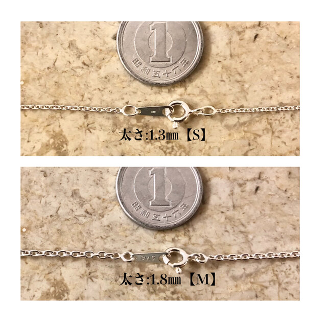 1文字刻印【2】ミニプレートペンダント/silver925 /No.00196379