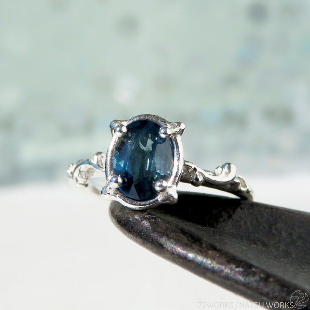 サファイア リング / Blue Sapphire Ring O | iichi 日々の暮らしを