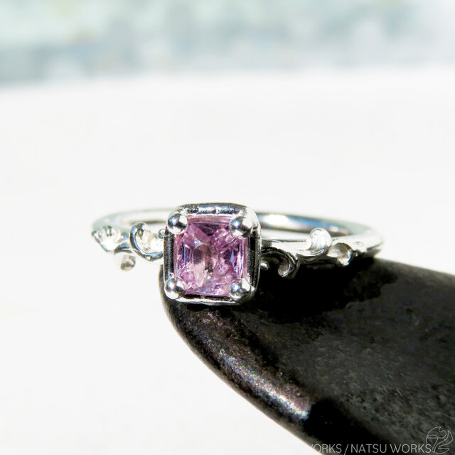 スピネル リング / Botanical Purple Spinel Ring | iichi 日々の