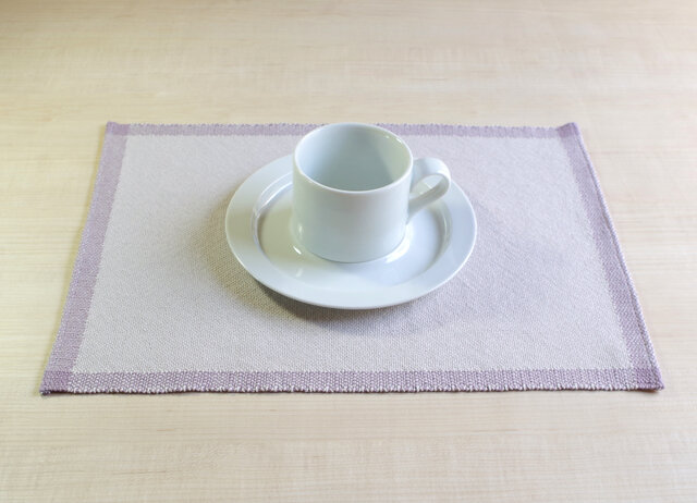 手織りランチョンマット ラベンダー | iichi 日々の暮らしを心地よく