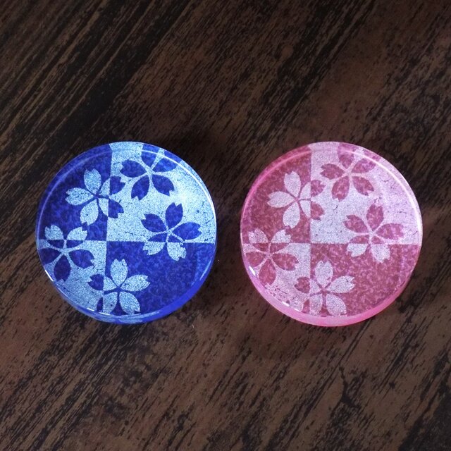 ガラス製 ペーパーウェイト (彩り) ピンク 金箔入り 金彩ガラスペーパーウェイト 「桜 ピンク」 | iichi 日々の暮らしを