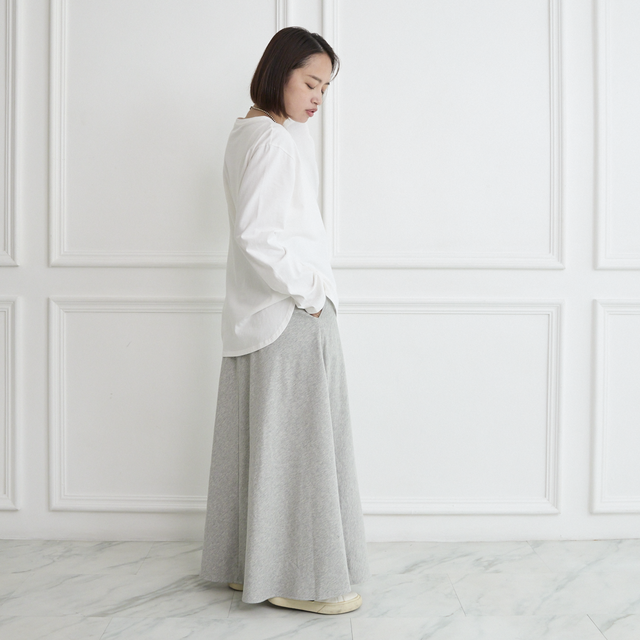 やわらか裏毛パイル素材 デイリユースに使える 大人スウェット