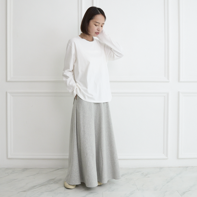 やわらか裏毛パイル素材 デイリユースに使える 大人スウェット