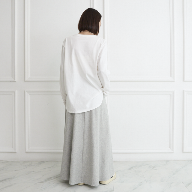 やわらか裏毛パイル素材 デイリユースに使える 大人スウェット