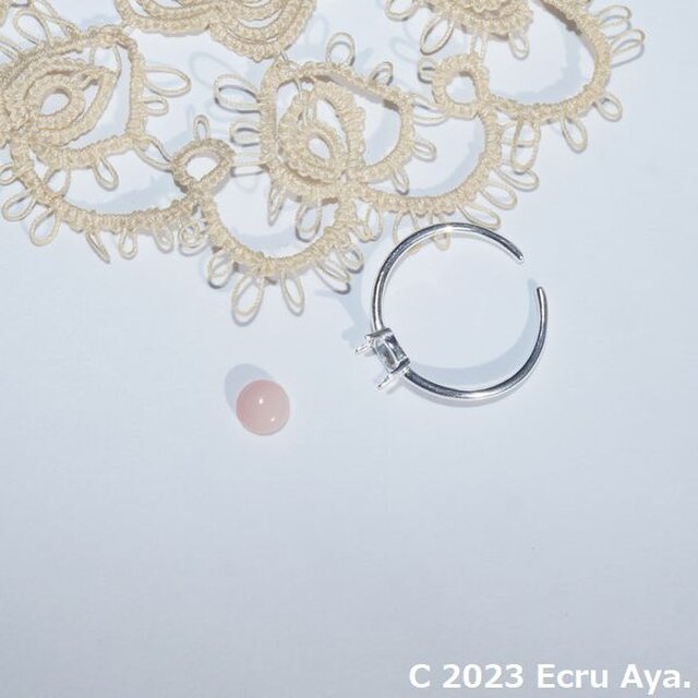 *誕生色リング*弥生　夢宵桜（ゆめよいざくら）