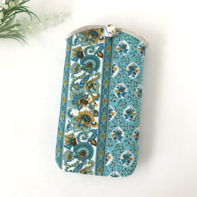 スマホケース スマホポーチ iphoneケース iphoneポーチ 花柄