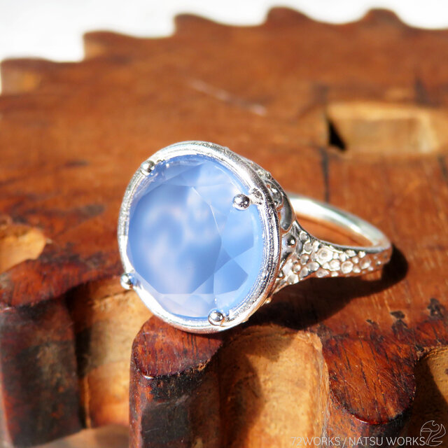 カルセドニーリング / Namibian Chalcedony Ring