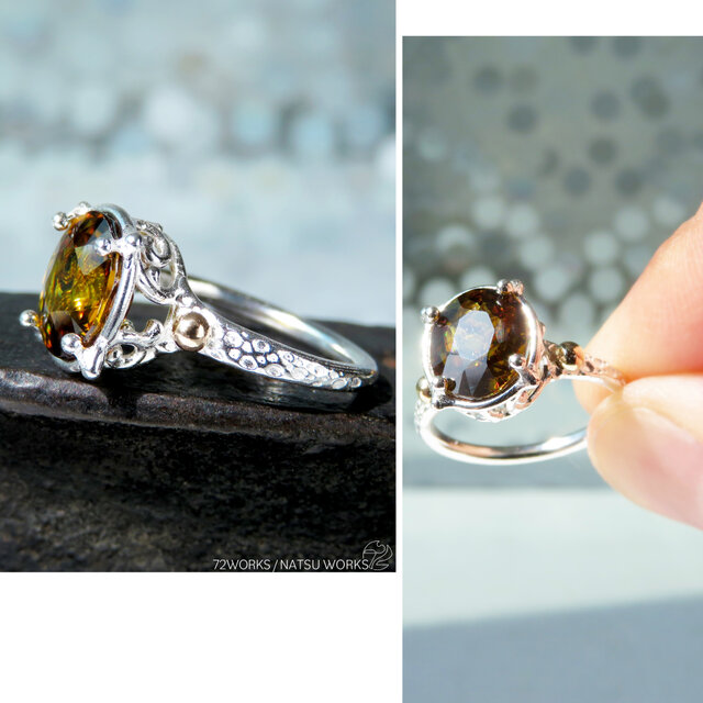 スフェーン リング / Sphene Ring | iichi 日々の暮らしを心地よくする