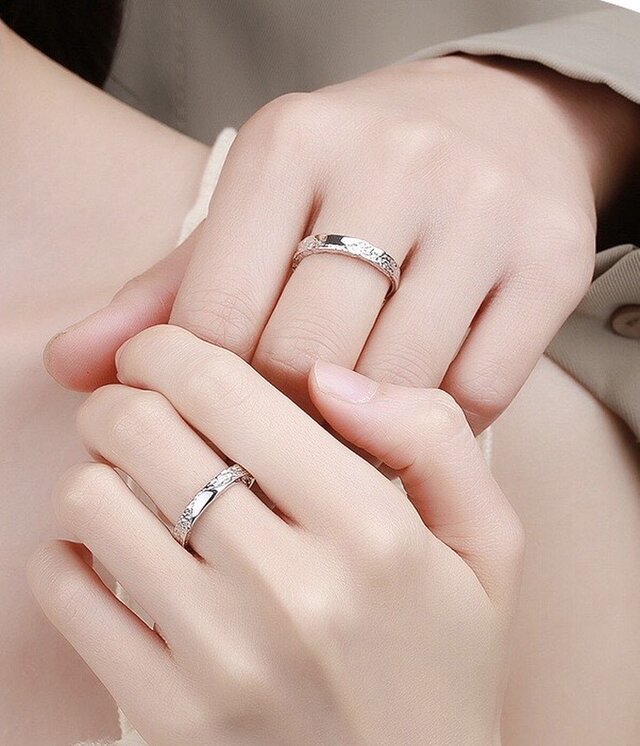 ✨新作✨ペアリング【セット】 結婚指輪 S 925 シルバー 受注製作