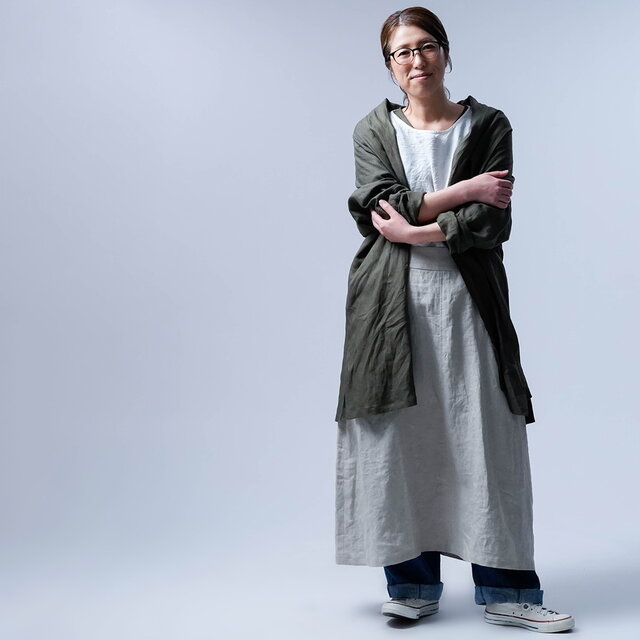 wafu】リネンローブ もう手放せません 軽く肌が心地いい 美