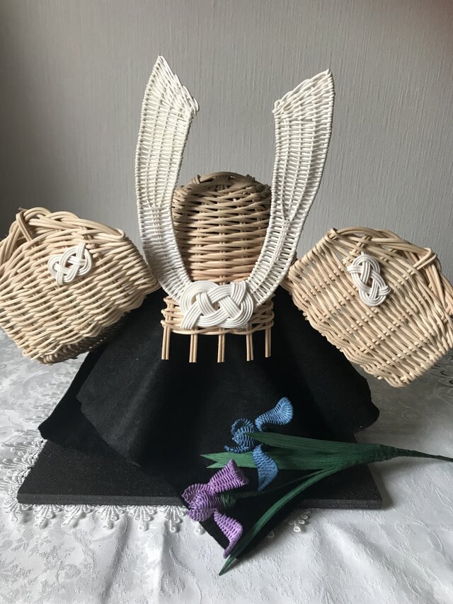 籐の兜（特大）