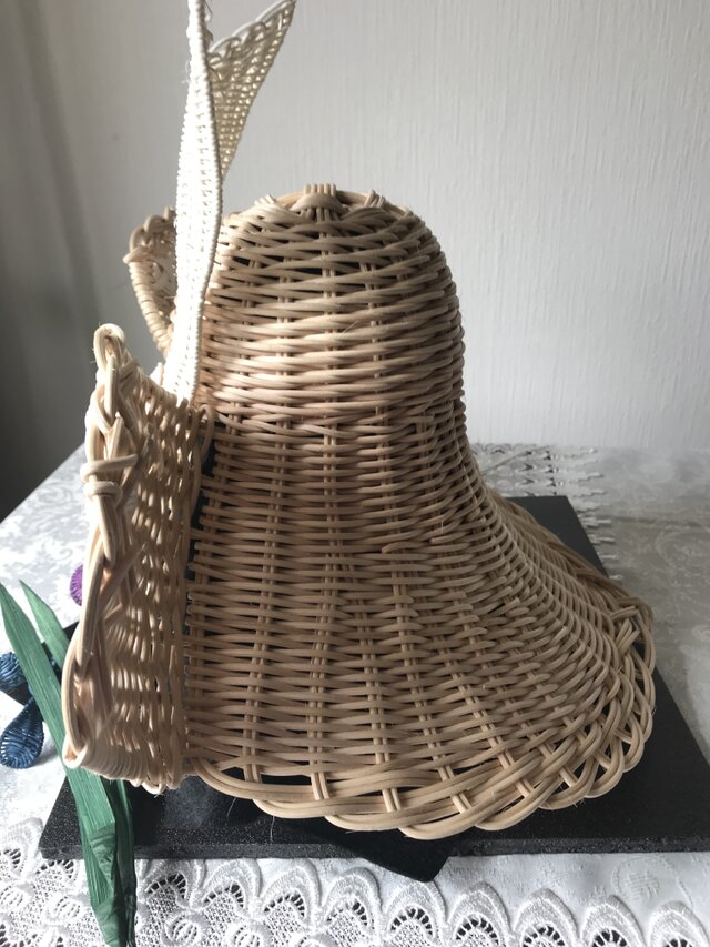 籐の兜（特大） | iichi 日々の暮らしを心地よくするハンドメイドや