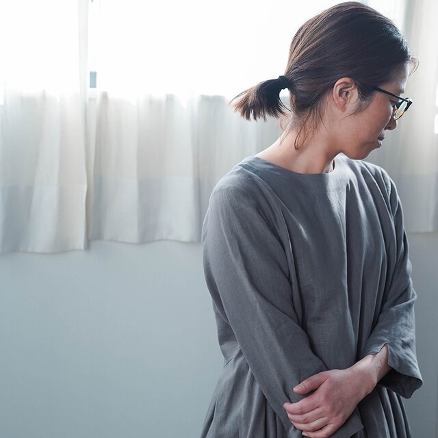 apricot life タックワンピース セール】 ドライコットンタックワンピース （ワンピース