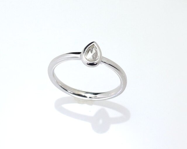 PT900 ローズカット ダイヤモンドリング Pt900 ローズカットダイヤモンドリング 0.07ct | iichi 日々の暮らしを