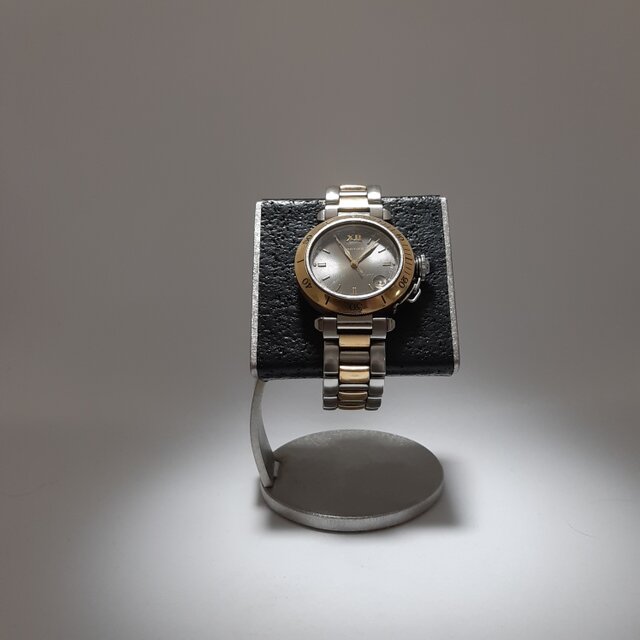 腕時計スタンド ウオッチスタンド ブラックコルク時計、メガネスタンド-