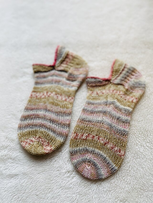 No.1139　@様オーダー品うつぼソックス28匹め