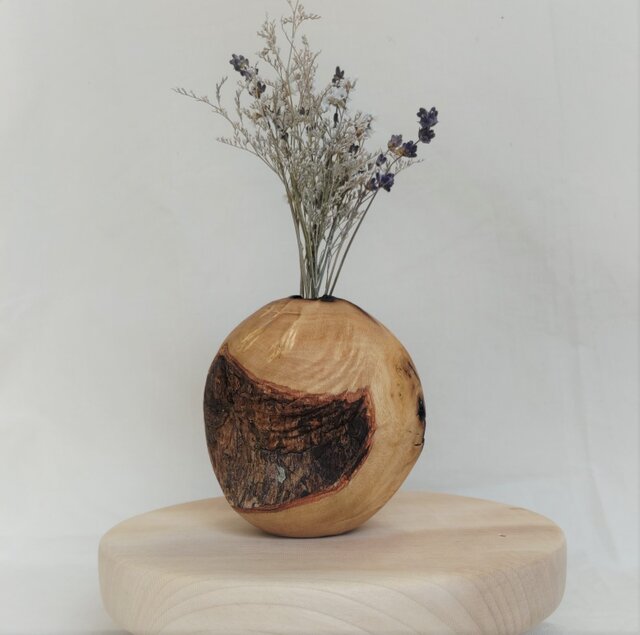 ドライフラワーのための花器 〜柿〜 | iichi 日々の暮らしを心地よく