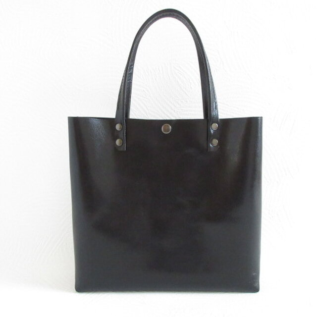 《シープスキン》ワンレザー・スクエアミニトート・0381