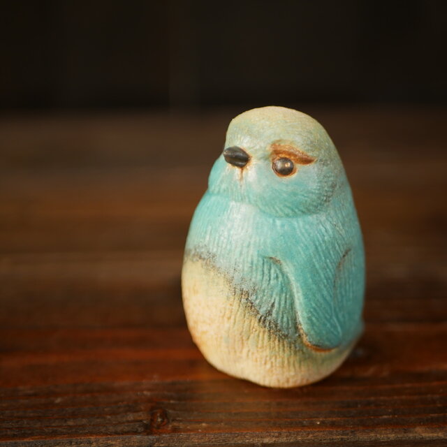 青色のペンギン no.4