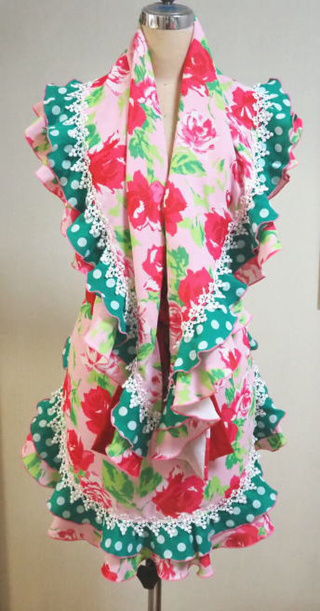 LA PALMA フラメンコ衣装 エプロンシージョセット - ドレス