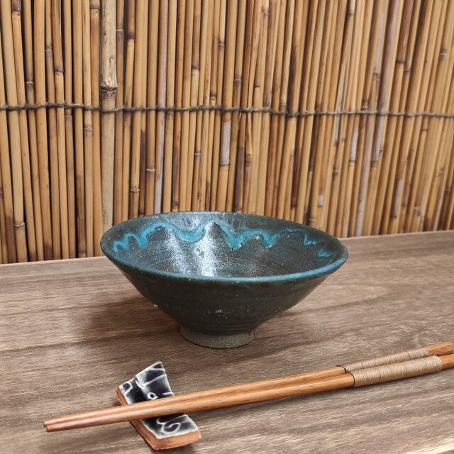 『ペルシャンターコイズ』茶碗