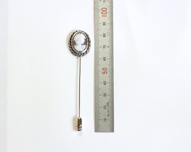 Sv925 カメオ ピンブローチ | iichi 日々の暮らしを心地よくする