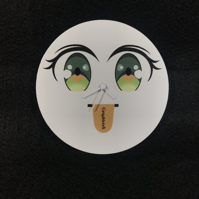 Wall Clock__ビッグアイ・ドル