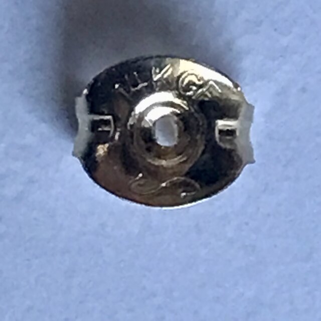 ピアス K10/K18イエローゴールド マラカイト クォーツ ブルー