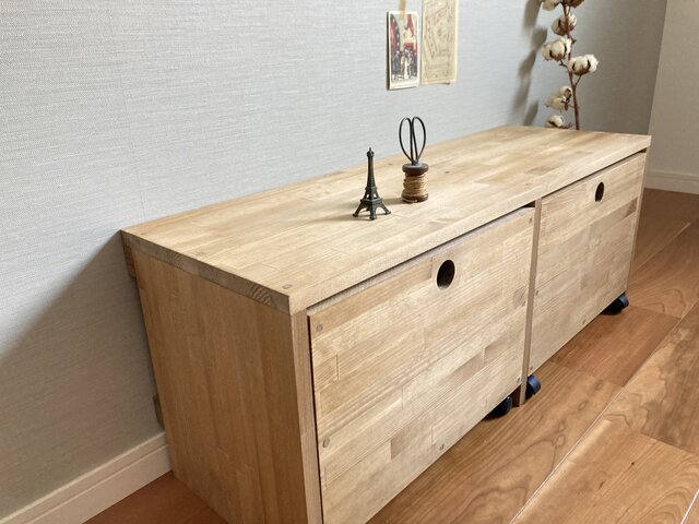 ハンドメイド シェルフベンチ BOX付きベンチシェルフ | iichi 日々の暮らしを心地よくする