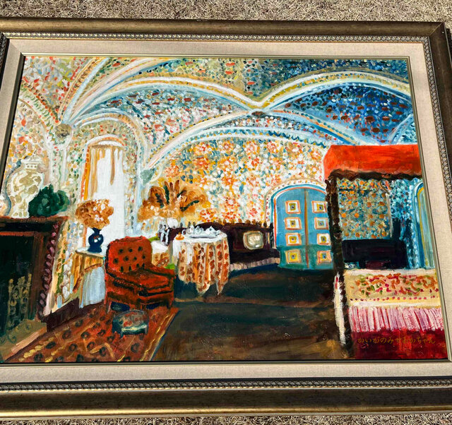 73×91㎝・額装「異国の部屋」F30・油彩画・原画 it-65e2fc9ebc40d-1200.jpg