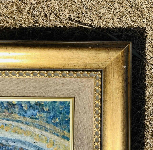 73×91㎝・額装「異国の部屋」F30・油彩画・原画 73×91㎝「異国の部屋」F30・油彩・額装・原画 | iichi 日々の