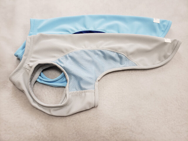 犬服 N様オーダーメイド品：ウィペット用タンクトップ2枚