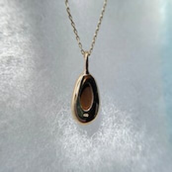 K10☆天然ボルダーオパールネックレス☆ オーストラリア産原石