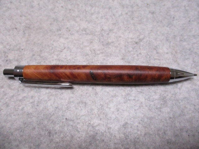 訳あり 香木 白檀 泡瘤 木地仕上げ 木軸シャープペンシル(0.5ミリ用