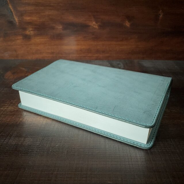 《四六判サイズ》レザーブックカバー（Agave）