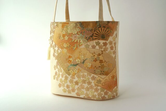 帯バッグリメイク　TOP of Pyramid様オーダー専用出品 着物・帯リメイクバッグ トートバッグ nunodekukimono 通販